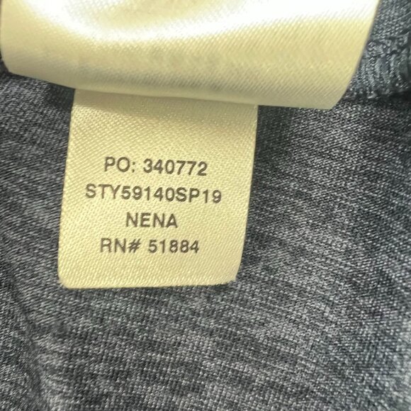 Patagonia S Small Seabrook Twist Dress Navy Blue Stretch Travel Wrap/Twist Front - Picture 3 of 10